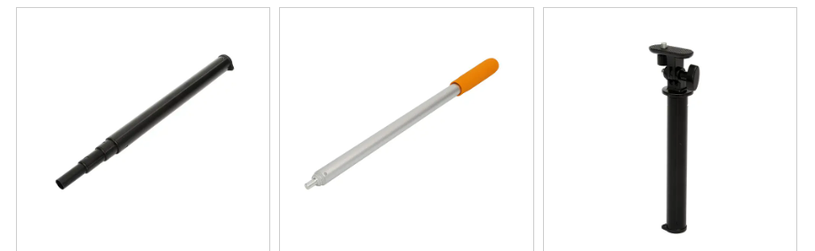 Polo telesc&oacute;pico de alum&iacute;nio