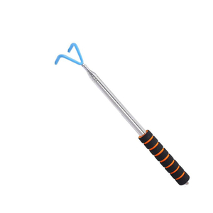 Retriever de golfe de disco de aço inoxidável profissional Pólo telescópico
